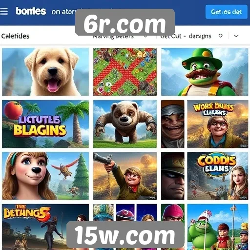 Comparação de gráficos e interfaces entre jogos populares do site